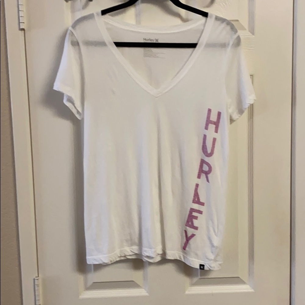 Hurley XL pink and with v-neck